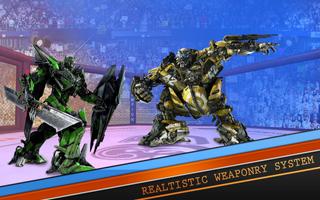 Robots anel Wrestling Guerra Championship Luta imagem de tela 1