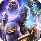 Thanos Vs Grote Superhero Infinity Fight Battle 3D-icoon