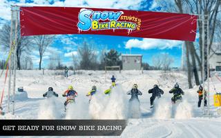 Snow Bike Drift Racer Fever & Quad Stunts 2018 screenshot 1
