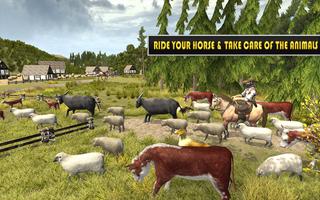 Окончательный Real Лошадь Лесной Simulator 2018 скриншот 1
