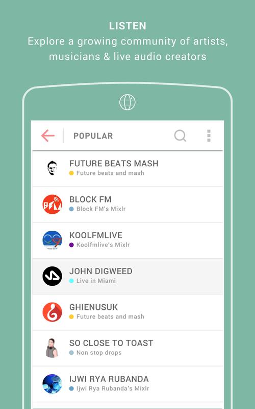 Mixlr for Android - APK Download