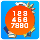 learning Counting 123 numbers for kids : Preschool icône