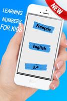 learning Counting 123 numbers for kids : Preschool Affiche