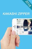 Kakashi Zipper Lock Screen - Hatake anime locker Affiche