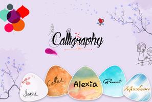 Calligraphy Name-poster