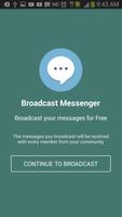 Broadcast Messenger Affiche