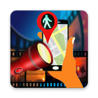 Walk and See: Antorcha, GPS y Ubicación video icono