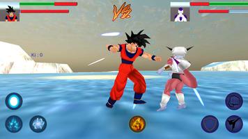 Goku fighters on war 3D capture d'écran 1