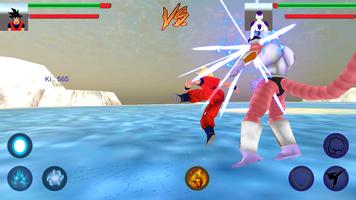 Goku fighters on war 3D capture d'écran 3