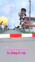 Shizuka Anime Girl Run Rush 3D capture d'écran 2