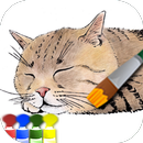 Coloring adult (Cat) APK