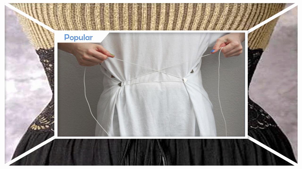 Easy Diy Corset T Shirt Dress For Android Apk Download - corset cut out roblox