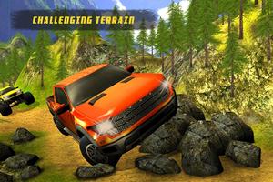 4x4 Offroad Jeep Driving 3D capture d'écran 2