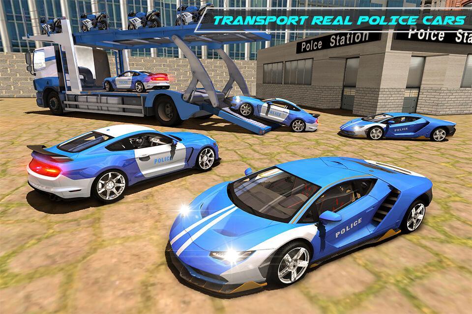 Us Police Transport Truck Driving Simulator For Android Apk Download - roblox vehicle simulator police cars
