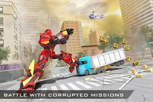 Muscle Car Robot Game – Transforming Robot Car capture d'écran 3