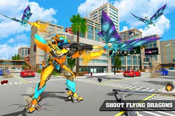 Shark Robot Simulator 2019: Shark Attack Games XAPK download