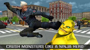 Amazing Hero Ninja City Rescue Game capture d'écran 3