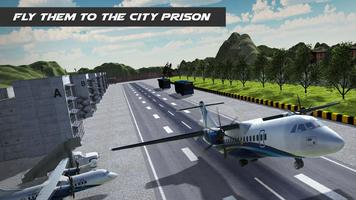 Police Airplane Transporter 3D ภาพหน้าจอ 3