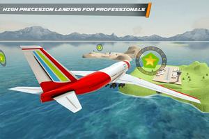 City Airplane Flight Pilot Plane Landing Simulator capture d'écran 1