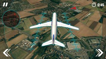Ebene Fliegend Spiel - Flugzeuglandung & Flug Sim Screenshot 1