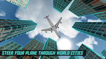 Ebene Fliegend Spiel - Flugzeuglandung & Flug Sim Screenshot 3