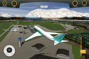 Plane landing Simulator 2018 ภาพหน้าจอ 1