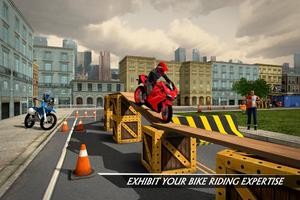 Rooftop Bike Rider Stunt Game screenshot 1