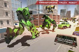 Real Robot Truck Game – Truck Transform Robot capture d'écran 2