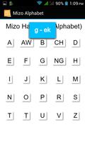 Mizo Alphabet Ekran Görüntüsü 1