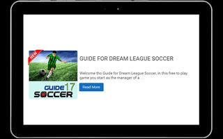 Guide for Dream League Soccer screenshot 1