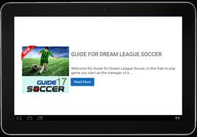 Guide for Dream League Soccer capture d'écran 2