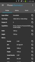 Phone Tester Hardware Info App capture d'écran 3