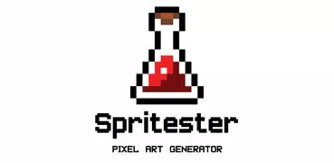 Spritester Pixel Art Generator: 8bit Stil