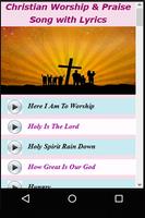 Christian Worship & Praise Song with Lyrics โปสเตอร์