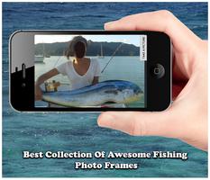 برنامه‌نما Fishing Photo Frame Maker عکس از صفحه
