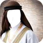 Arab Man Suit Photo Frames أيقونة