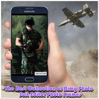 Army Photo Suit Editor Affiche