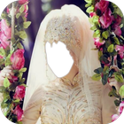 Hijab Wedding Style Photo Frames أيقونة