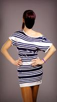 Lady Short Dress Fashion Photo Frames captura de pantalla 3