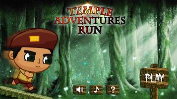 Temple adventures Run 2016 poster