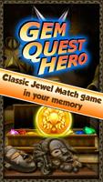 Gem Quest Hero Plakat