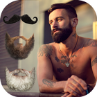 Beard Man Photo Editor आइकन