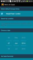 MKA UK Salat App ภาพหน้าจอ 1