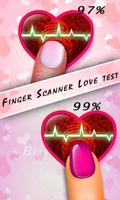 Love Test Finger Scanner Prank capture d'écran 1