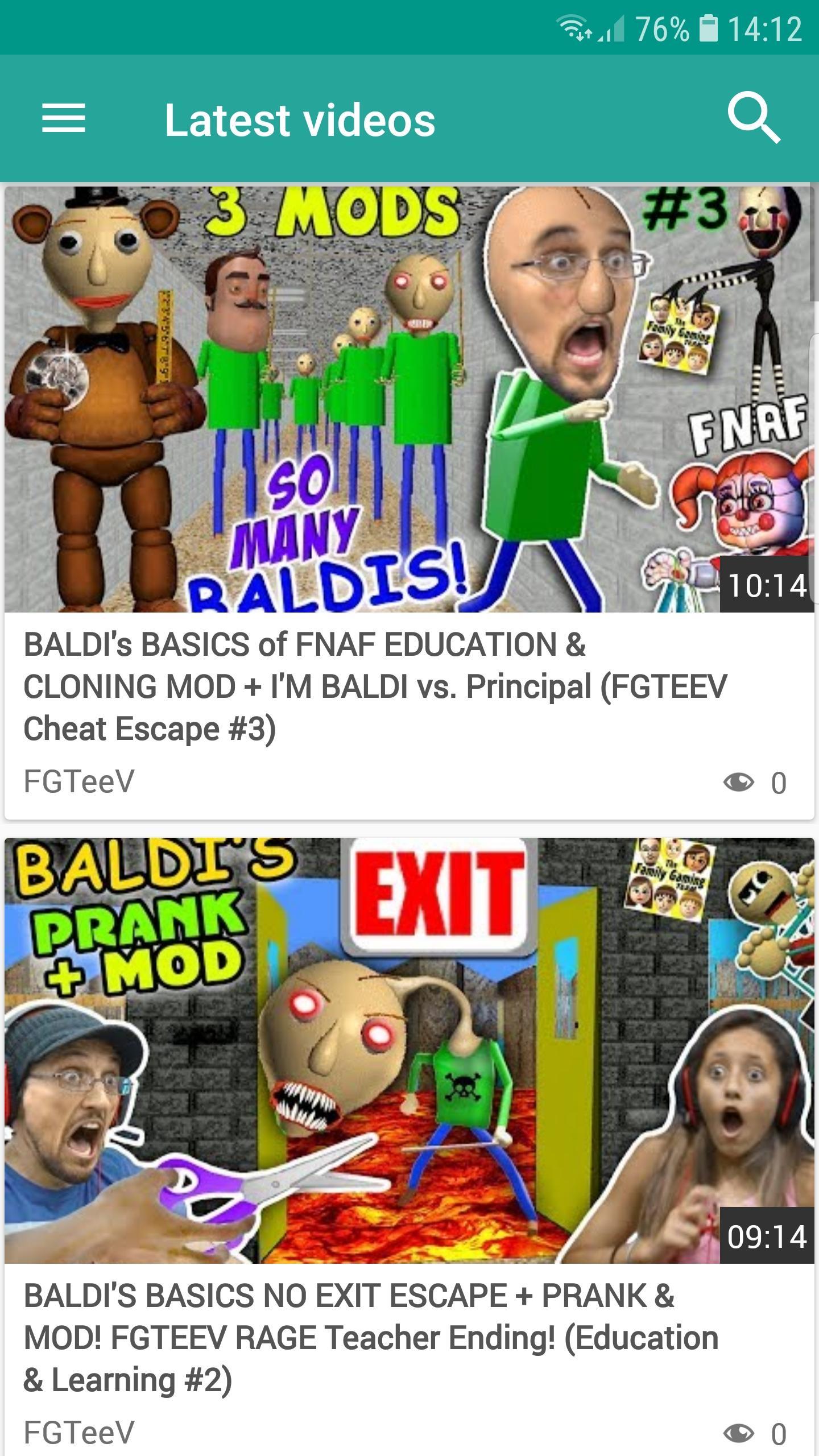 Roblox Baldis Basics Fgteev Toys