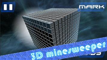Minesweeper 3D - math go logic पोस्टर