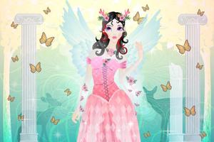 Fairy Makeup Lily الملصق