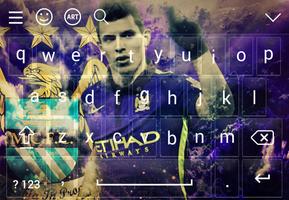 1 Schermata Keyboard For Sergio Aguero