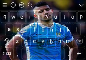 2 Schermata Keyboard For Sergio Aguero