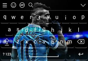 3 Schermata Keyboard For Sergio Aguero